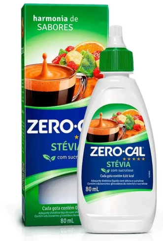 ADOCANTE ZERO-CAL STEVIA 80ML