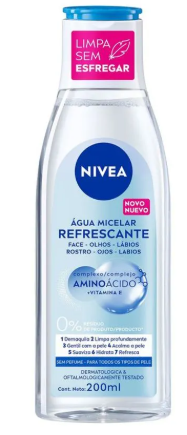 AGUA MICELAR REFRESCANTE 7 EM 1 NIVEA 200ML