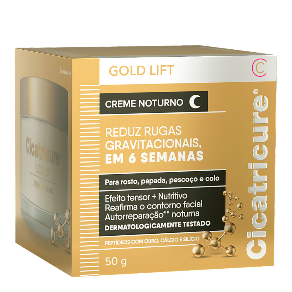 CICATRICURE CREME GOLD NOITE 50G